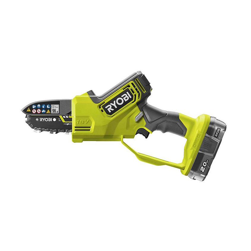 20 Акумулаторна резачка за клони RYOBI, 2.0Ah RY18PSX10A-120, 18V, 2 AH, 6 м/сек, 10 cm, 5133005434 - Image 1