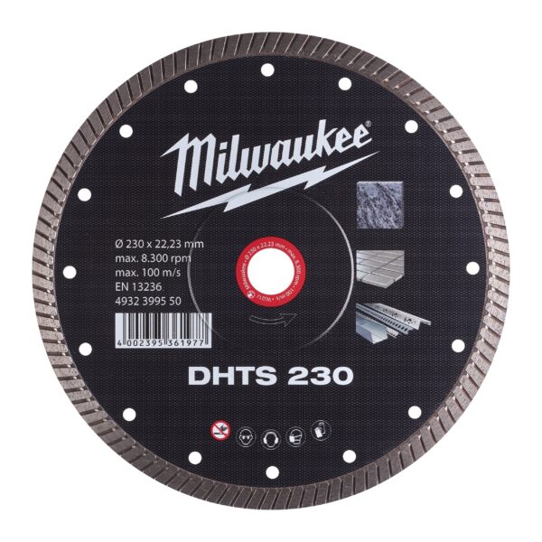 Диамантен диск MILWAUKEE, 230 mm DHTS