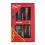 Комплект отвертки MILWAUKEE, pz1 / pz2 / sl3 / sl4 и тестер за напрежение