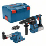 Акумулаторен перфоратор BOSCH GBH 18V-26 F с GDE 18V-16 Professional, 061191000K