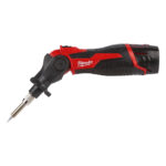 Акумулаторен поялник Milwaukee MILWAUKEE, M12SI-201C, с батерия, зарядно и кутия за инструменти