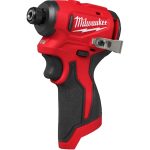 Акумулаторен безчетков ударен винтоверт MILWAUKEE M12BLIDRC-0, шестостенна глава, без батерия, 4933499689