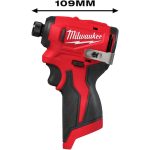 Акумулаторен безчетков ударен винтоверт MILWAUKEE M12BLIDRC-0, шестостенна глава, без батерия, 4933499689 - Image 3