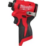 Акумулаторен безчетков ударен винтоверт MILWAUKEE M12BLIDRC-0, шестостенна глава, без батерия, 4933499689 - Image 2