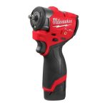 Акумулаторен ударен гайковерт MILWAUKEE M12FSCIWF38-252X, 3/8", с фрикционен пръстен, 4933498970 - Image 3