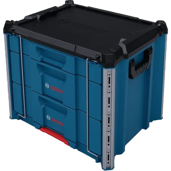 Система куфари BOSCH L-BOXX Contractor чекмедже 3бр с удароустойчив корпус и метални ъгли