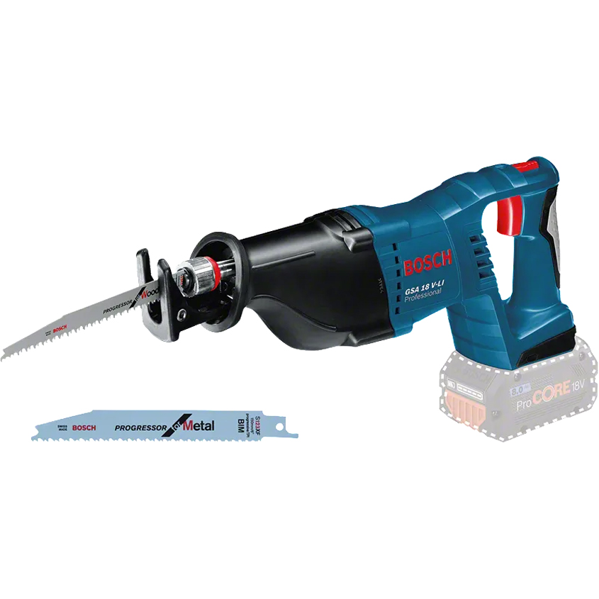 060164J000 Акумулаторен саблен трион Bosch GSA 18 V-Li Professional 060164J000 със SDS система, без батерия