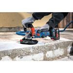 Акумулаторна машина за шлайфане на бетон BOSCH, GBR 18V-15S, без батерия, 0601776201 - Image 3
