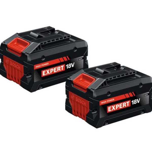 Двойка акумулаторни батерии BOSCH EXPERT EXBA18V-80 Professional