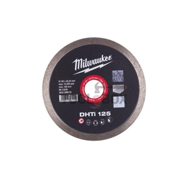 Диамантен диск MILWAUKEE 125mm 4932399553 за керамика