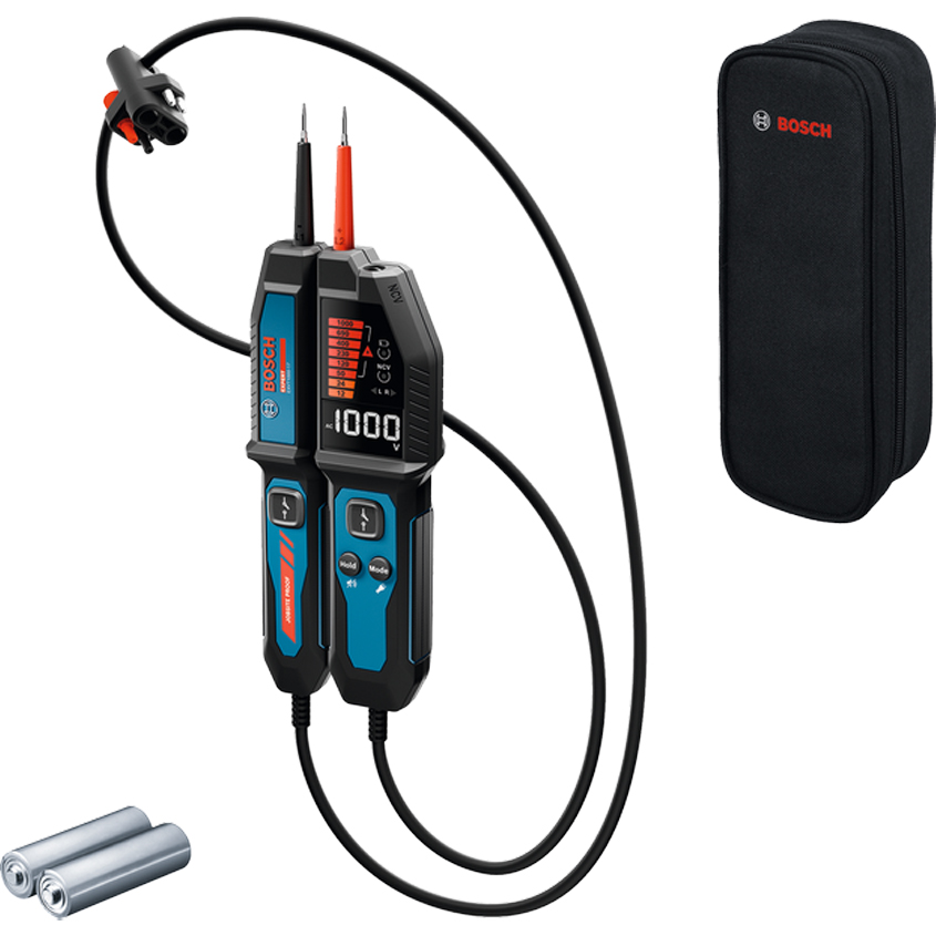 9_0002_Layer 53 Тестер за напрежение BOSCH EXPERT EXVT1000-17 0601077700 с фенерче и IP65