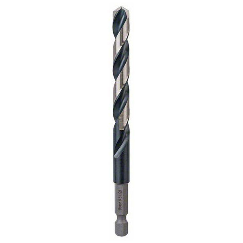 1 Свредло за метал BOSCH, HSS Impact 8,5 mm шестостенна опашка 1 бр., 2608577129 - Image 1