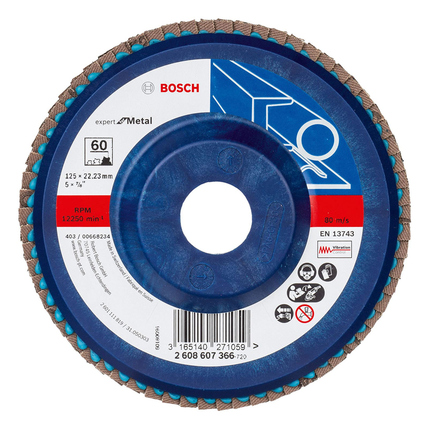 1 Ламелен диск BOSCH, скосен, основа фибростъкло PRO X571, 125 mm, G120, 2608607320 - Image 1