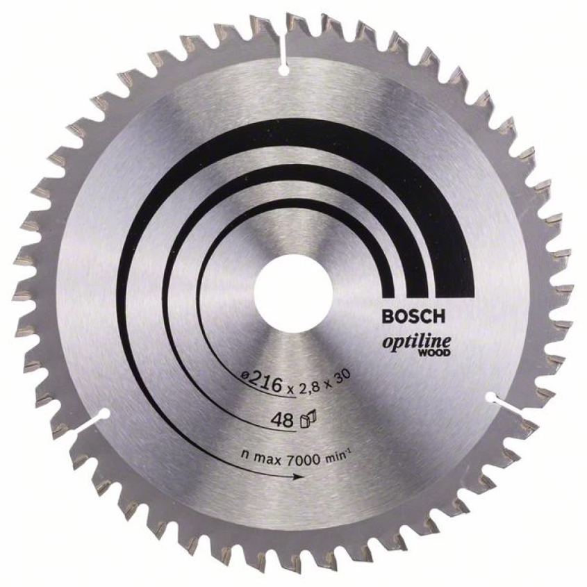 2 Диск за циркуляр BOSCH, PRO Wood, 216 x 2,8 x 30 mm, 2608640641 - Image 1