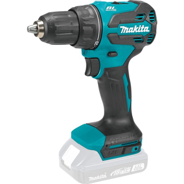 Акумулаторен безчетков винтоверт Makita DDF490Z 18V