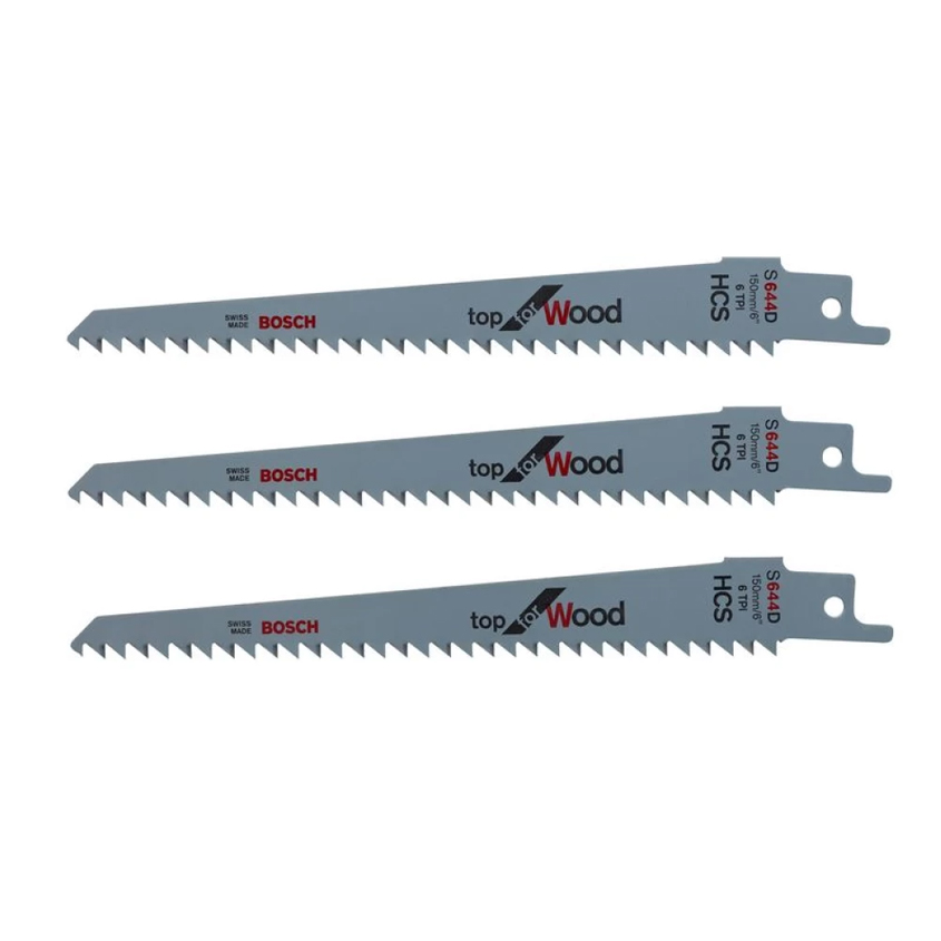 6 Комплект 3 ножа за градински трион Bosch KEO F016800303