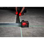 Зелен линеен лазерен нивелир Milwaukee, M123PL-0C, 12 V, 100 м, 4933478103, без батерия - Image 4