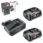Стартов комплект BOSCH 18V 2x2.5Ah и зарядно AL 18V-44 1600A031T5