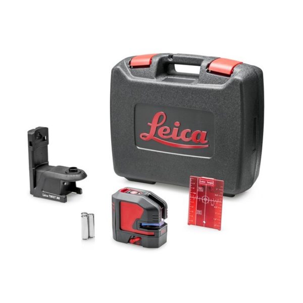 Лазерен нивелир LEICA Lino P5 с 5 точки и автоматично нивелиране