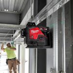 Зелен линеен лазерен нивелир Milwaukee, M123PL-0C, 12 V, 100 м, 4933478103, без батерия - Image 3
