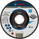 Шлифовъчен диск BOSCH, PRO Metal X-Lock, 125 x 6 x 22,23 mm, 2608619259