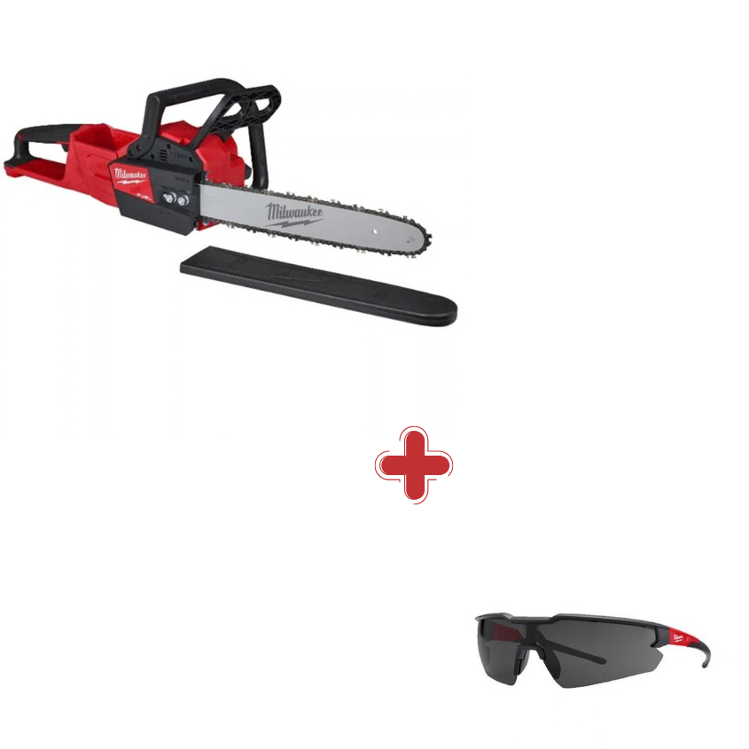 Неозаглавен дизайн Акумулаторен верижен трион Milwaukee, M18FCHS-0, 18 V, 40 см, 4933464723, без батерия + Бонус предпазни очила Milwaukee 4932479025 - Image 1