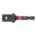 Адаптер за ударен винтоверт 1/4″ шестограм – 1/2″ MILWAUKEE, 4932478803