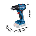 Акумулаторен винтоверт-бормашина Bosch, GSR 185-LI, 06019K3006, без батерия - Image 2
