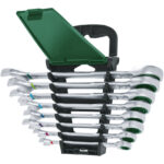 Комплект комбинирани гаечни ключове с тресчотка BOSCH, 8 части, 1600A027PS - Image 2