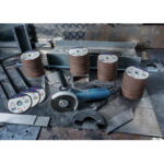 Електрически ъглошлайф комплект Bosch, GWS 9-125 + 400 диска за рязане, 061599767T - Image 2