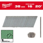 Пирони за такер MILWAUKEE, 16G, 38 мм, 2000 бр, 4932492583