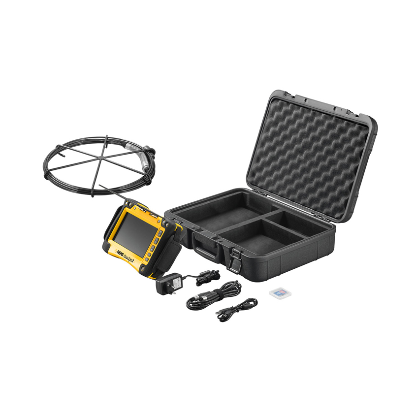 1 Мобилна инспекционна камера REMS CamSys 2 Set S-Color 10K, 175301 R220 с кабел и 7-инчов дисплей