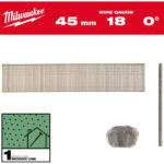 Пирони за такер Milwaukee, 18G, 45 мм, 4 000 бр, 4932492555