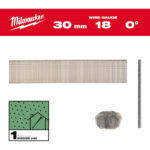 Поцинковани пирони Milwaukee, 18G, 30 мм, ролкова опаковка, 5000 бр., 4932492552 - Image 2