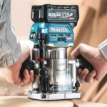 Акумулаторна челна фреза Makita RT001GM210, XGT, 40 V, 4 Ah, 6-8 мм - Image 3