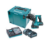 Професионален акумулаторен перфоратор Makita HR001GM201, SDS-plus, XGT, 40 V, 4 Ah, 2.8 J