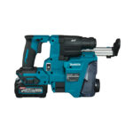 Професионален акумулаторен перфоратор Makita HR010GD201, XGT, SDS-PLUS, 40 V, 2х2.5 Ah, 2.1 J - Image 3