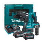 Професионален акумулаторен перфоратор Makita HR002GM201, SDS-plus, XGT, 40 V, 4 Ah, 2.9 J