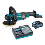 Акумулаторна полирмашина Makita PV001GM101, XGT, 40 V, 4 Ah, 165 мм