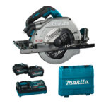 Акумулаторен безчетков циркуляр Makita HS009GT201, XGT, 40 V, 5 Ah, 235 мм