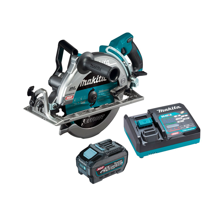 0_0003_Layer 87 Акумулаторен ръчен циркуляр Makita RS002GT101, XGT, 40 V, 5 Ah, 260 мм - Image 1