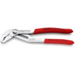 Клещи за тръби “Cobra“ KNIPEX, 180 мм, хромирани, 8703180