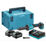 Професионален акумулаторен прав шлайф Makita GD001GM201, XGT, 40 V, 2х4 Ah, 6 мм