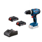 Акумулаторен ударен винтоверт BOSCH, GSB 18V-25, 2x18V 2Ah батерии, зарядно, в куфар, 06019K9308 - Image 2