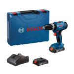 Акумулаторен ударен винтоверт BOSCH, GSB 18V-25, 2x18V 2Ah батерии, зарядно, в куфар, 06019K9308