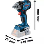 Акумулаторен гайковерт BOSCH, GDS 18V-330 HC, 06019L5000, без батерия - Image 2