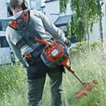Моторен тример Husqvarna 129R, 1.1 к.с., 43 см, с корда, диск и самар, 967193305 - Image 3