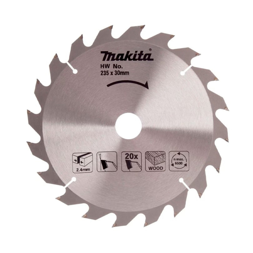 101 Диск с твърдосплавни пластини MAKITA 235/2.5/30 Z=40, D-81480 - Image 1