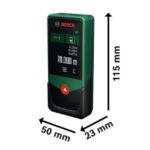 Лазерна ролетка Bosch PLM 70-27, 70 м, с батерии и калъф, 0603672S00 - Image 3