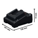 Зарядно устройство Bosch PRO GAL 18V-40-2, 18–21 V, 4 A, 1600A03BW2 - Image 3